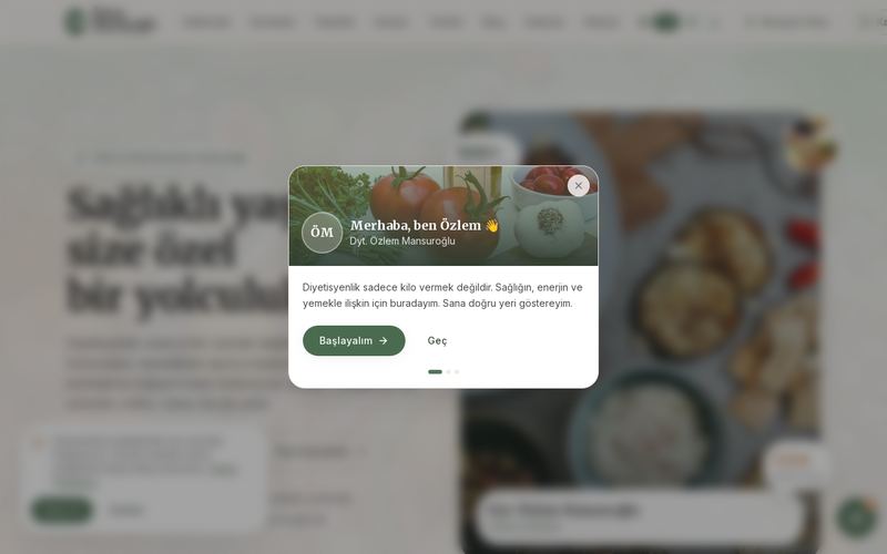 Özlem Mansuroğlu — live product screenshot